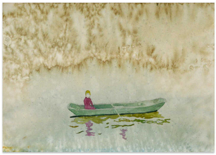 Quiet Boat Reflection
