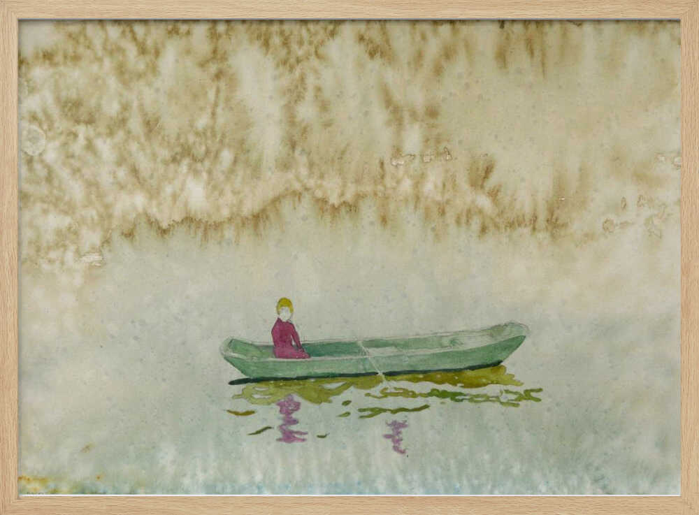 Quiet Boat Reflection