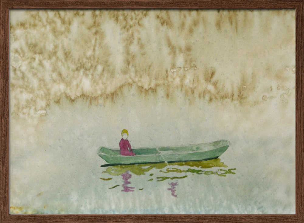 Quiet Boat Reflection