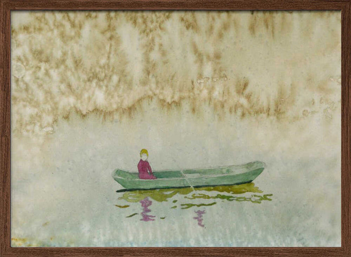 Quiet Boat Reflection