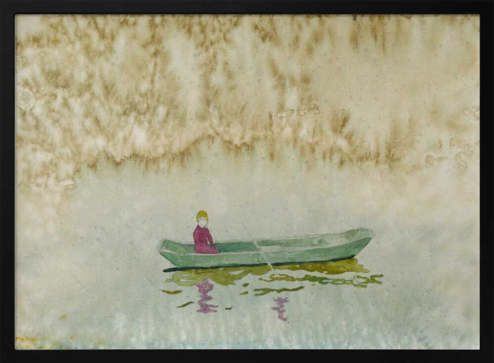 Quiet Boat Reflection