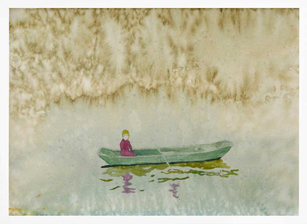 Quiet Boat Reflection