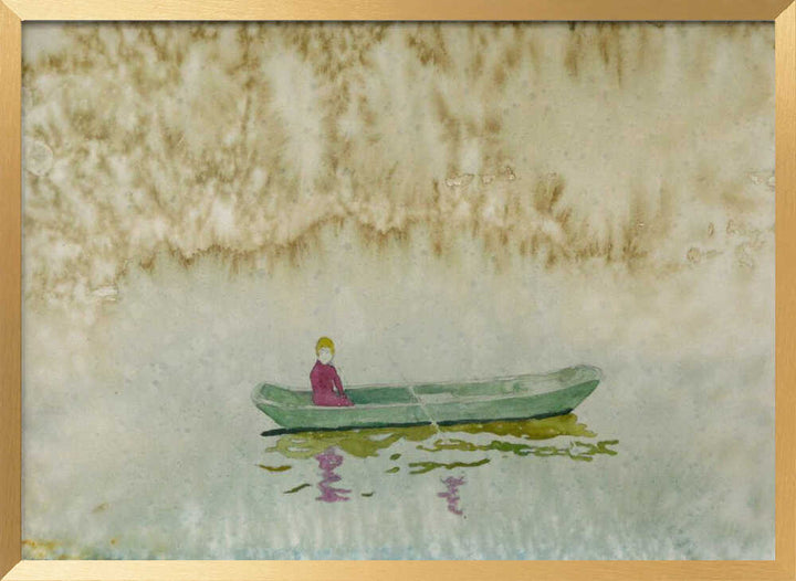Quiet Boat Reflection