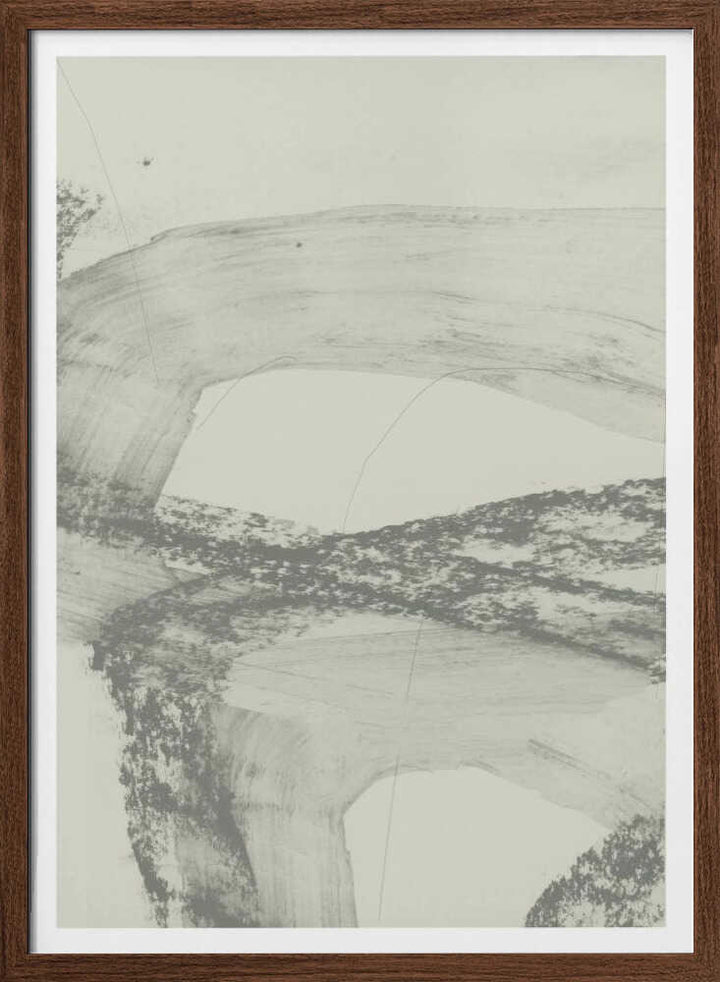 Flowing Grey Abstract