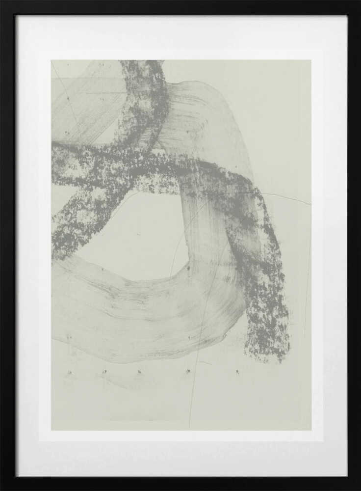 Abstract Gray Markings