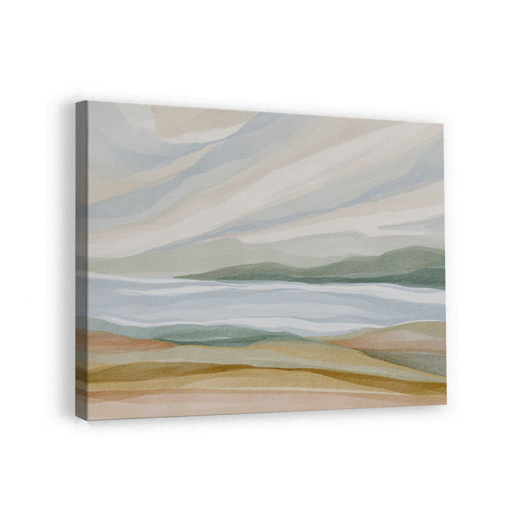 "Calm Watercolor Landscape No. 2" by Nikita Jariwala — Landscape Wall Art