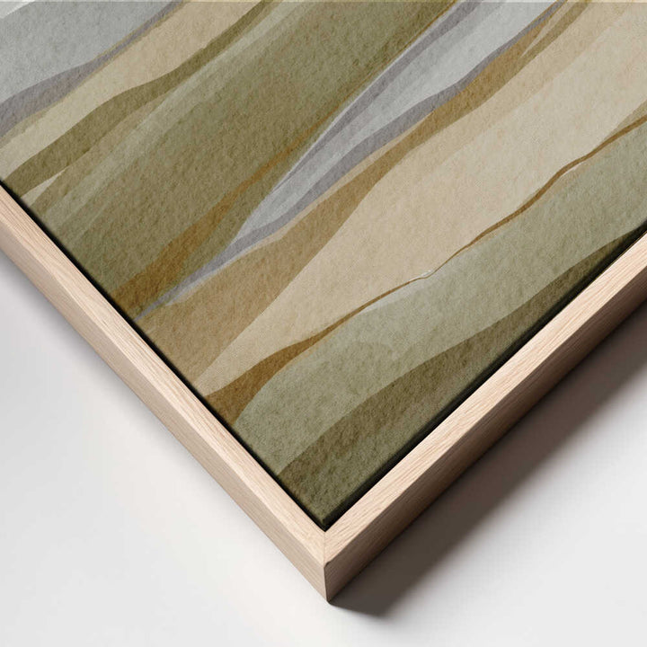 "Earthy Abstract Landscape" by Nikita Jariwala — Landscape Wall Art