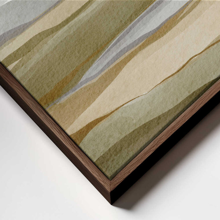 "Earthy Abstract Landscape" by Nikita Jariwala — Landscape Wall Art
