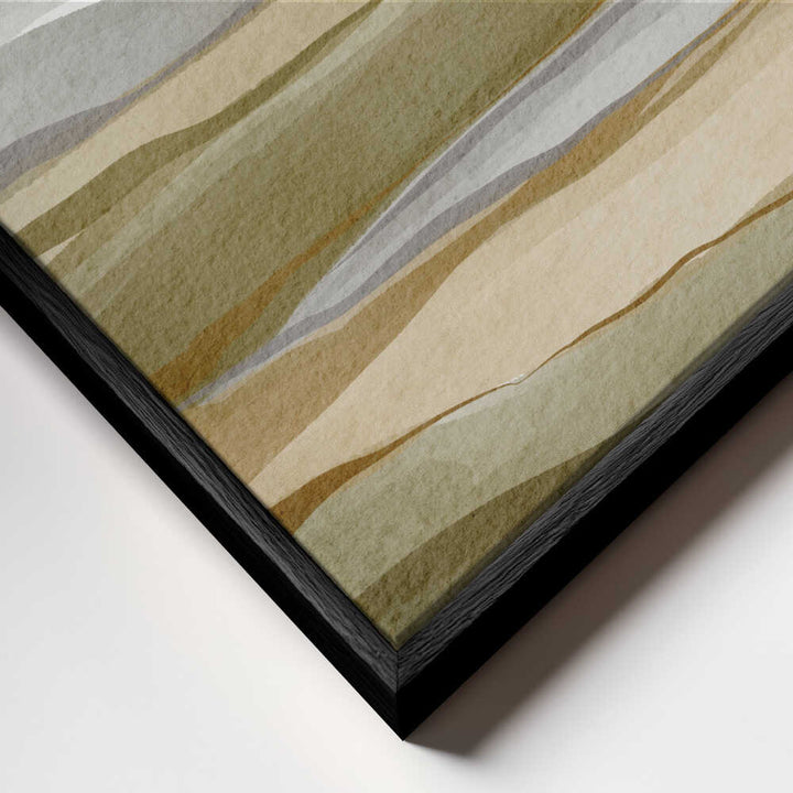 "Earthy Abstract Landscape" by Nikita Jariwala — Landscape Wall Art