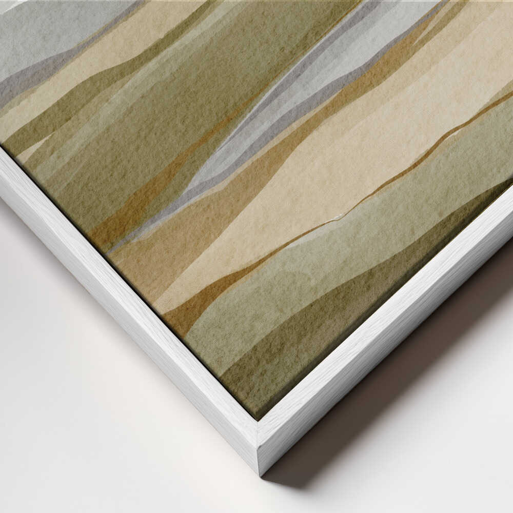 "Earthy Abstract Landscape" by Nikita Jariwala — Landscape Wall Art