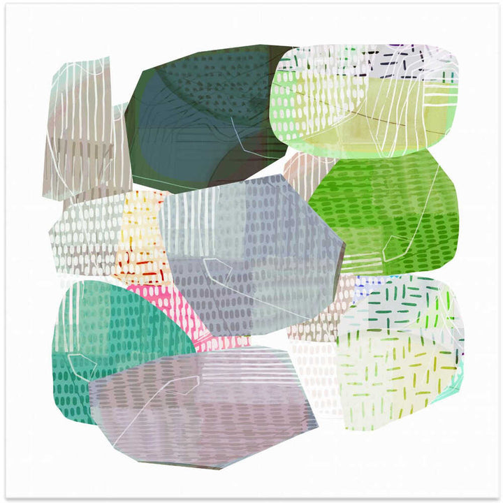 Serene Layered Shapes