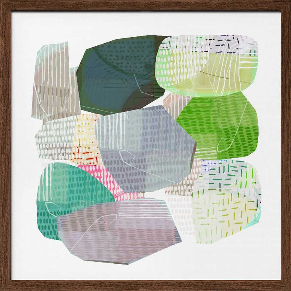 Serene Layered Shapes