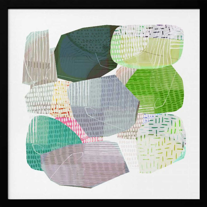 Serene Layered Shapes