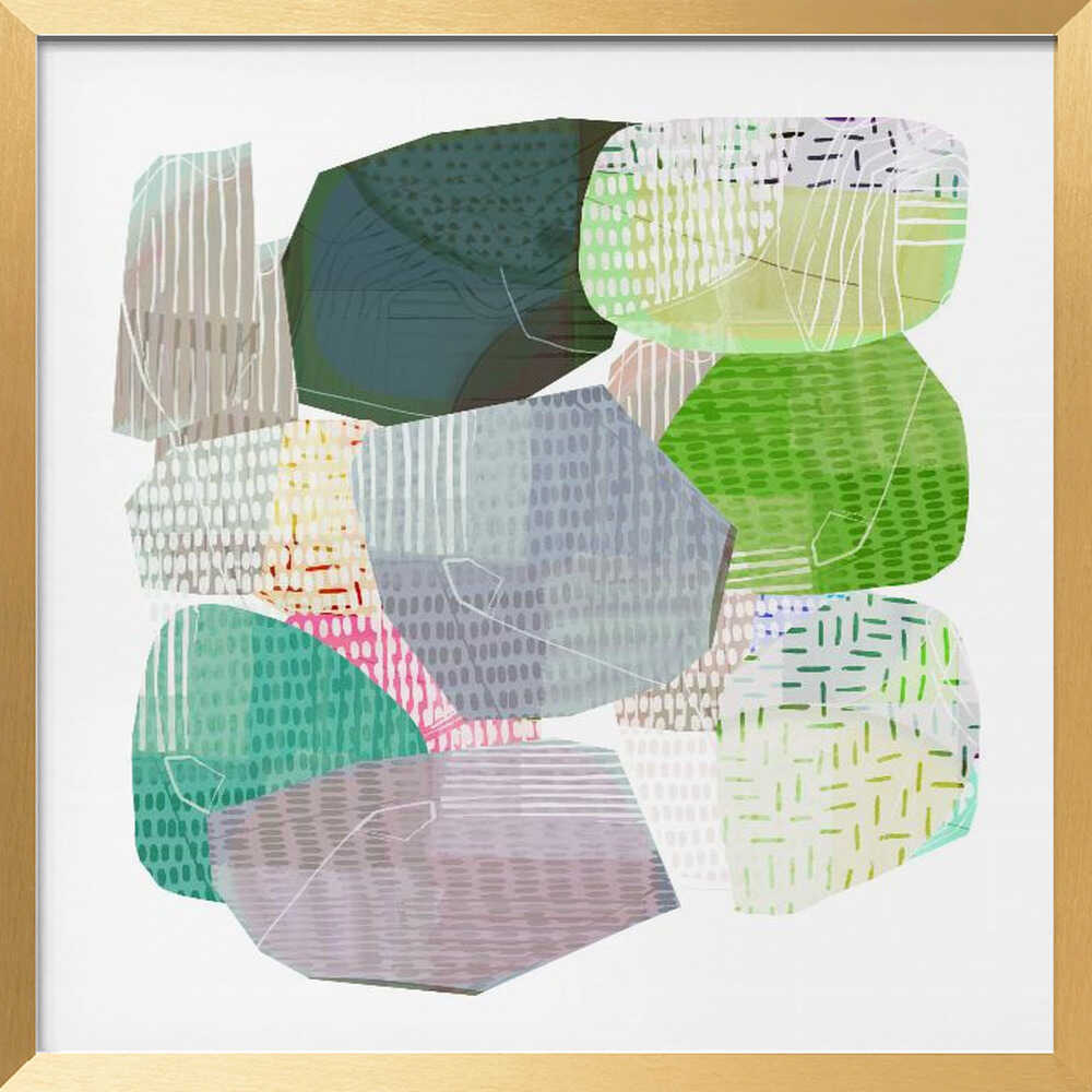 Serene Layered Shapes