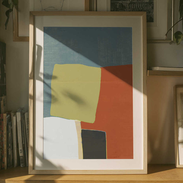 Muted Geometric Blocks