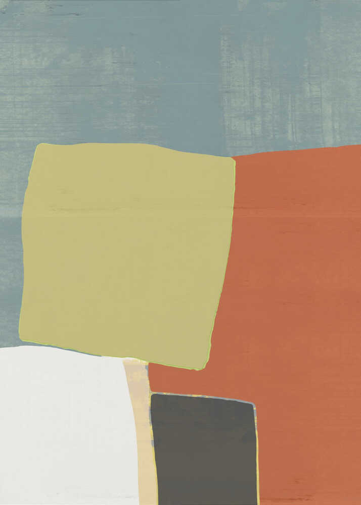 Muted Geometric Blocks