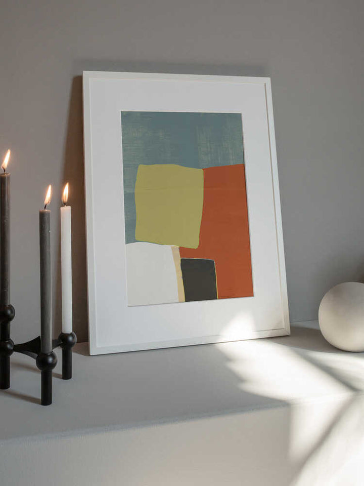 Muted Geometric Blocks