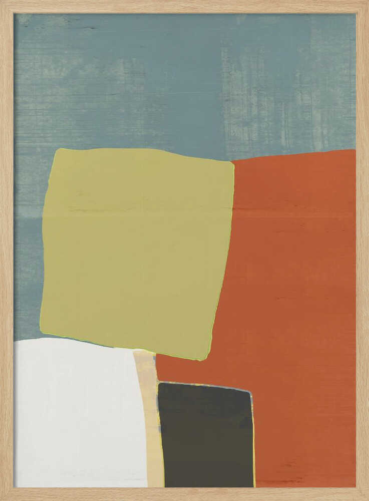 Muted Geometric Blocks