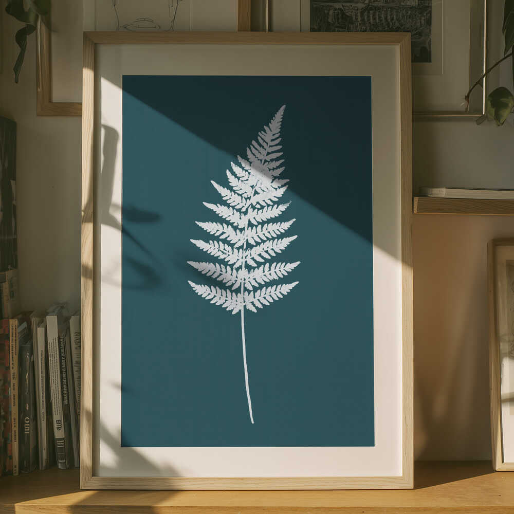 Elegant White Fern