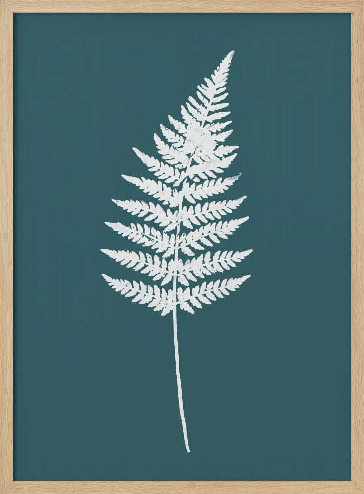 Elegant White Fern