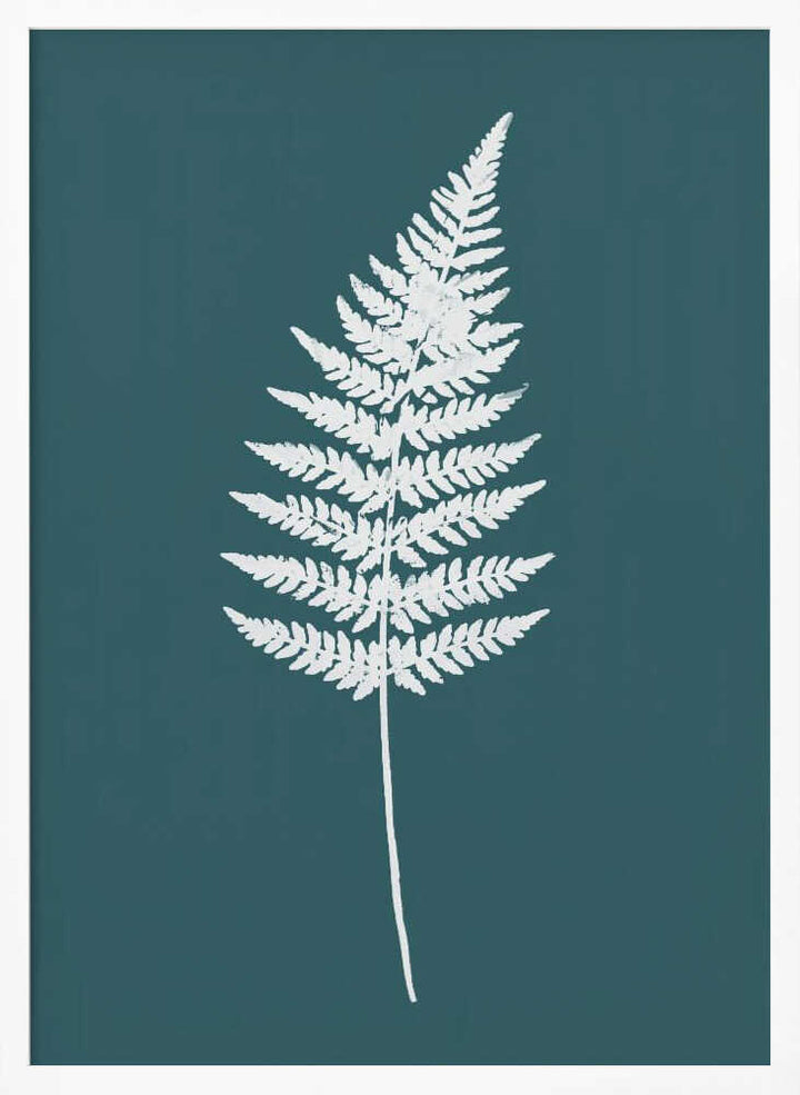 Elegant White Fern