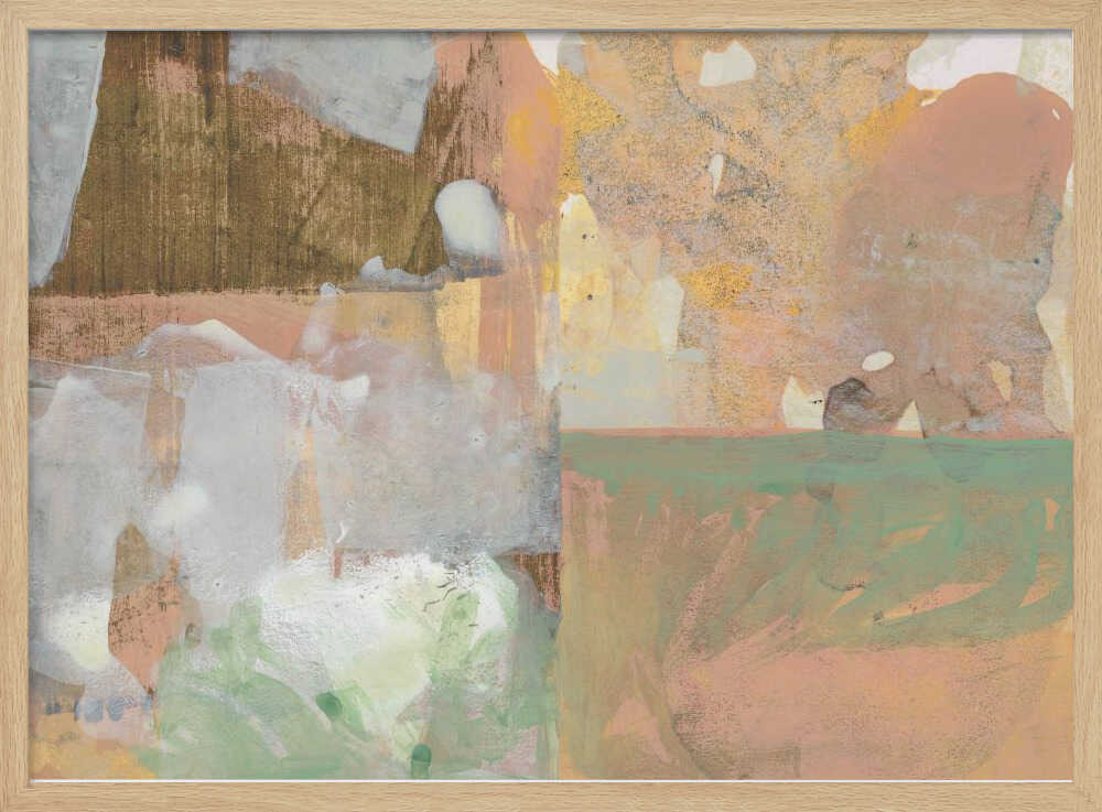 Earthy Abstract Serenity