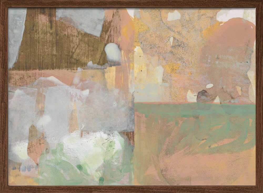 Earthy Abstract Serenity