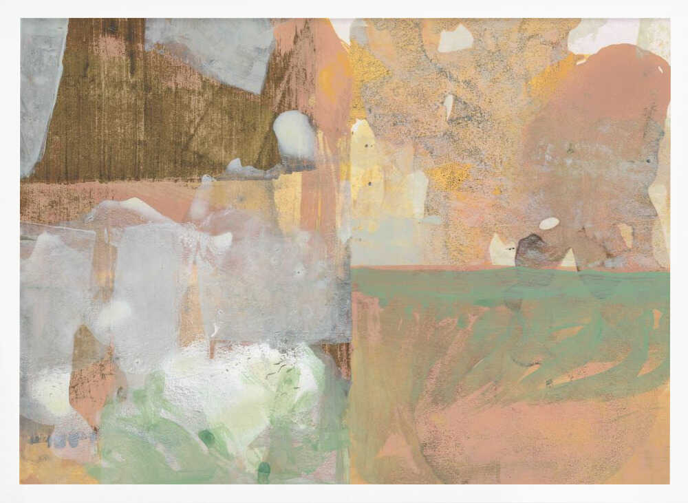 Earthy Abstract Serenity