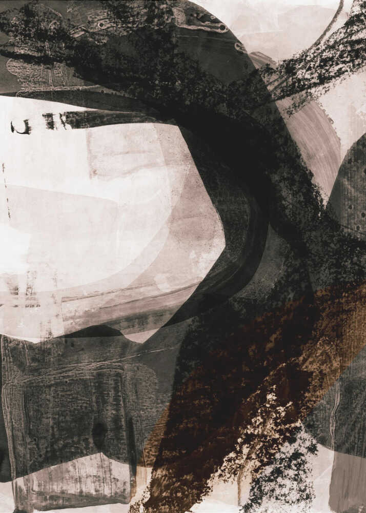 Abstract Sepia Strokes