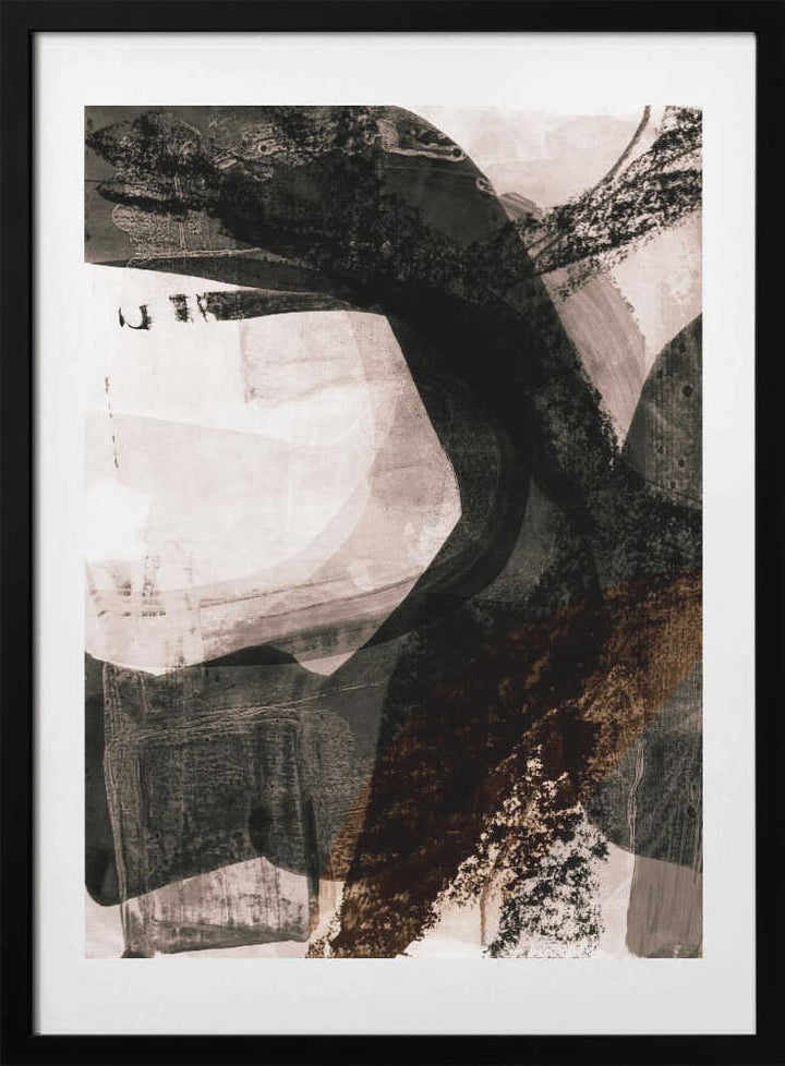 Abstract Sepia Strokes