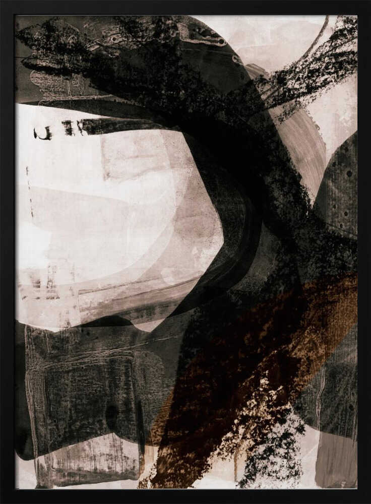 Abstract Sepia Strokes