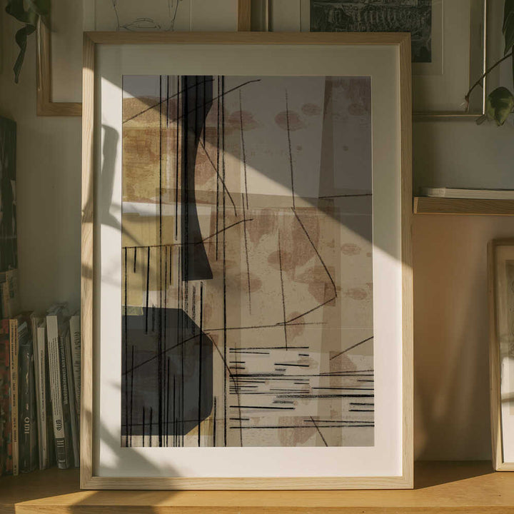 Layered Neutral Abstract