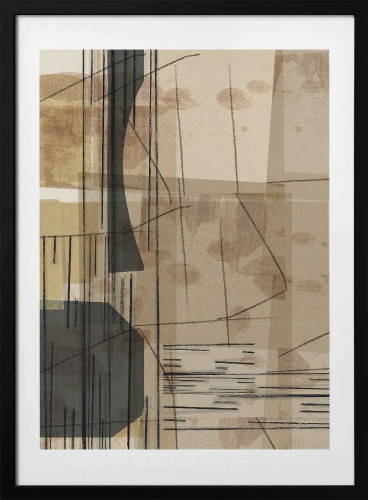 Layered Neutral Abstract