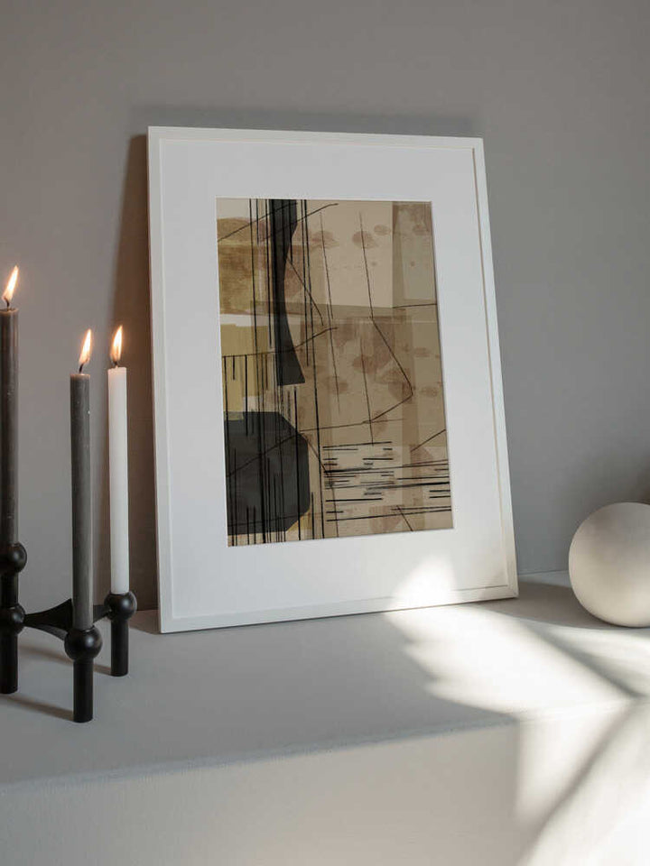 Layered Neutral Abstract