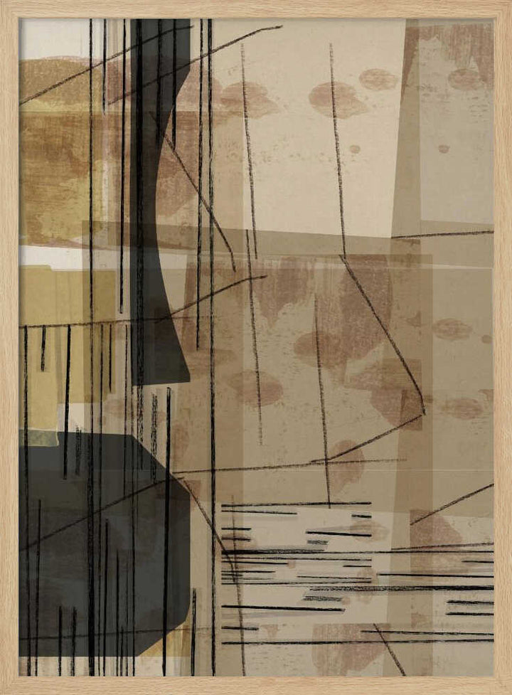 Layered Neutral Abstract
