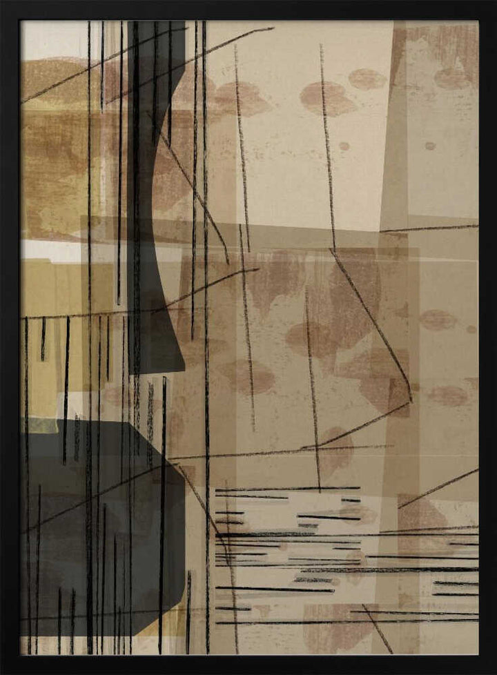 Layered Neutral Abstract