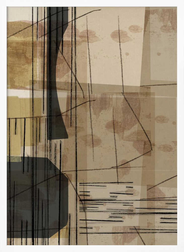 Layered Neutral Abstract