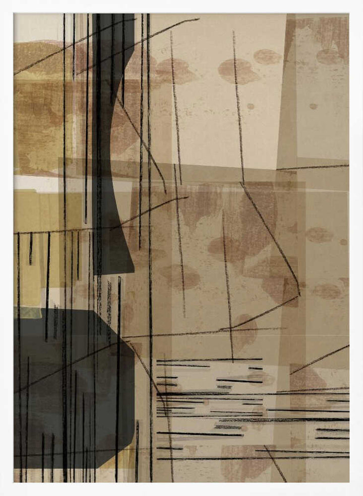 Layered Neutral Abstract