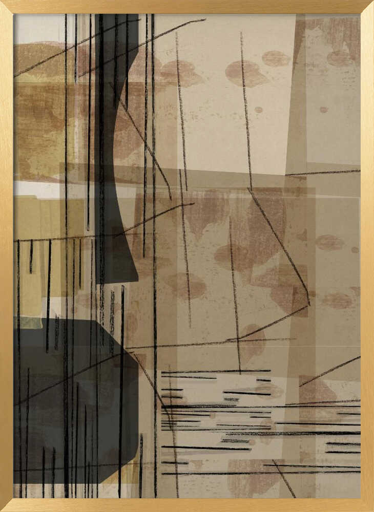 Layered Neutral Abstract