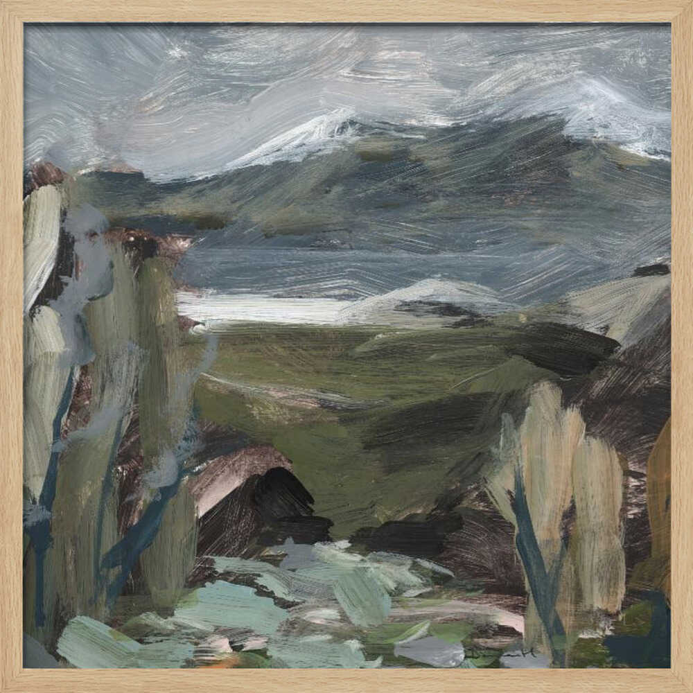 "Swiss View" by Dan Hobday — Landscape Wall Art