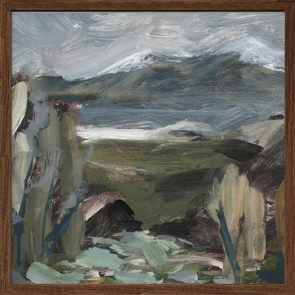 "Swiss View" by Dan Hobday — Landscape Wall Art