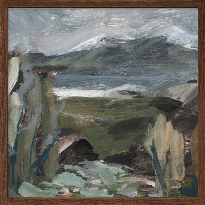 "Swiss View" by Dan Hobday — Landscape Wall Art