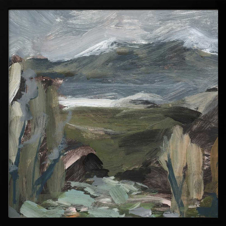 "Swiss View" by Dan Hobday — Landscape Wall Art