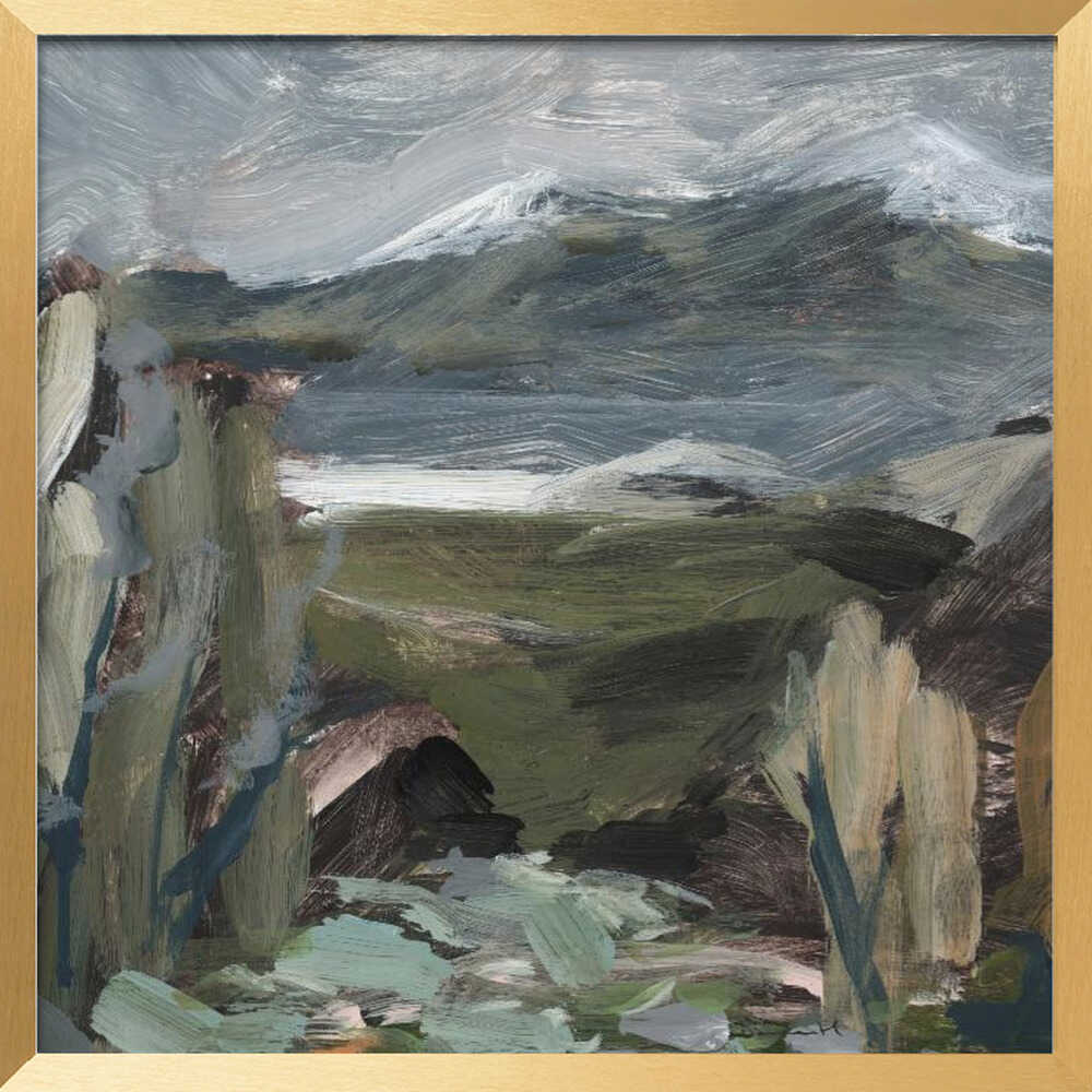 "Swiss View" by Dan Hobday — Landscape Wall Art