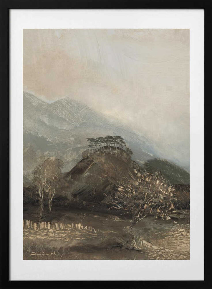 "Tor Mist" by Dan Hobday — Landscape Wall Art
