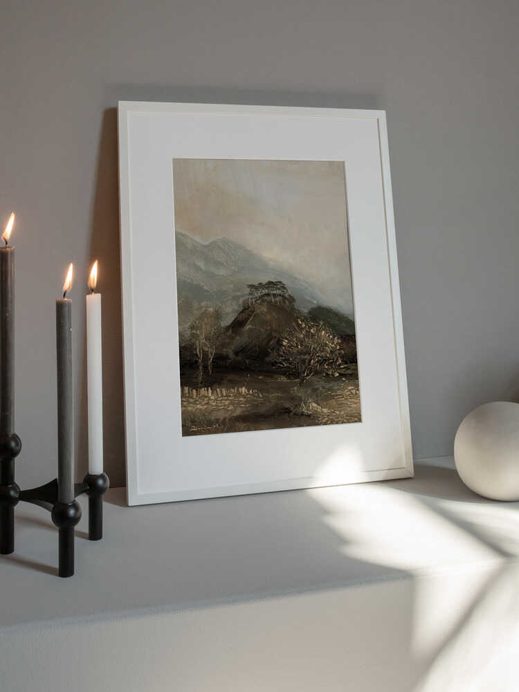 "Tor Mist" by Dan Hobday — Landscape Wall Art