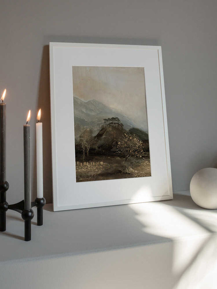 "Tor Mist" by Dan Hobday — Landscape Wall Art