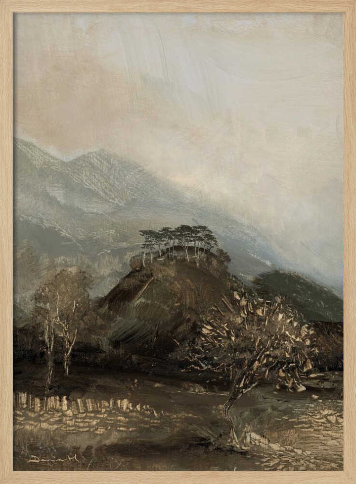 "Tor Mist" by Dan Hobday — Landscape Wall Art