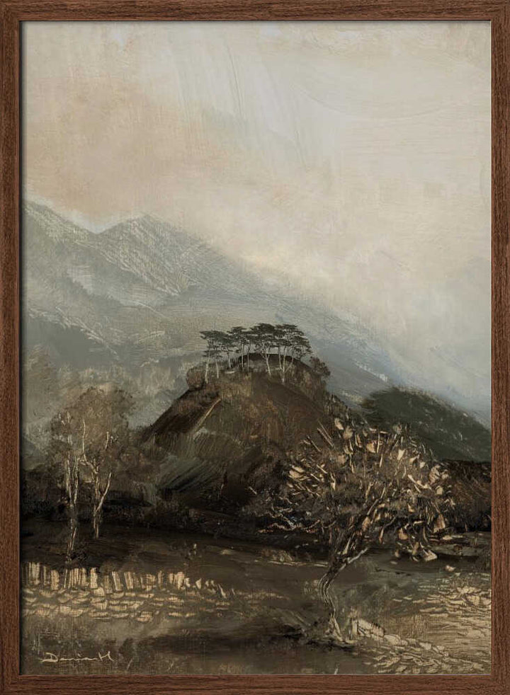 "Tor Mist" by Dan Hobday — Landscape Wall Art