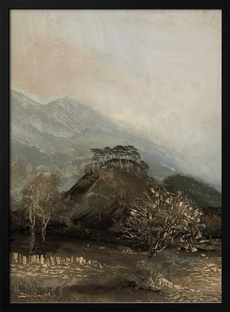 "Tor Mist" by Dan Hobday — Landscape Wall Art
